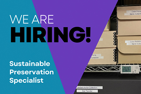 Job Opportunity: Sustainable Preservation Specialist